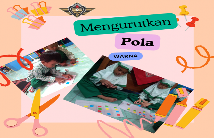 Membangun Kognisi Anak-anak Melalui Mengurutkan Pola Warna