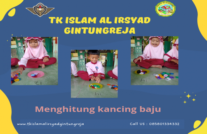 Aku bisa menghitung kancing baju