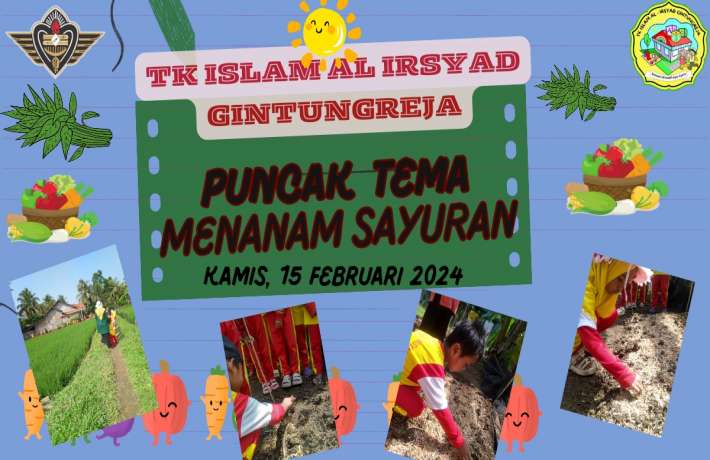 Mari menanam sayur kangkung dan caesim