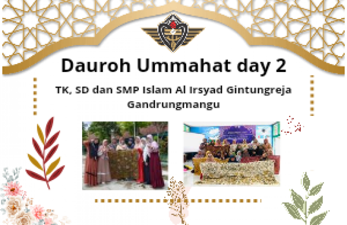 Membuat ecoprint di dauroh hari kedua