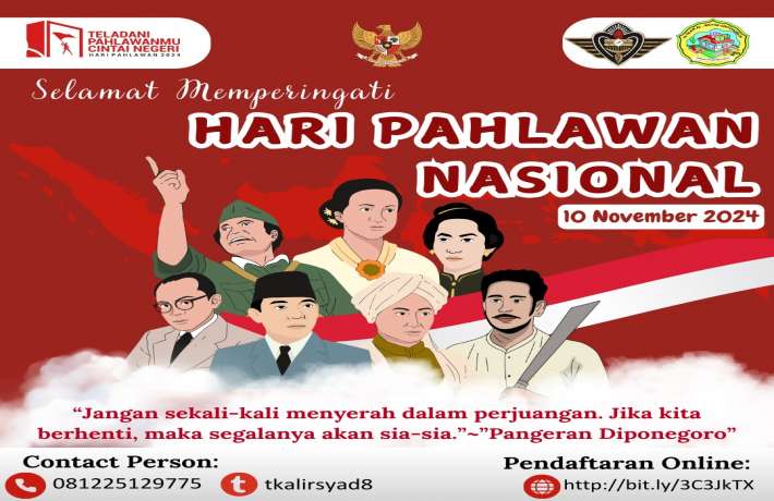 Selamat hari pahlawan nasional 