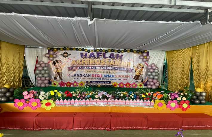 Haflah Akhirussanah Ajang Kreatifitas Anak