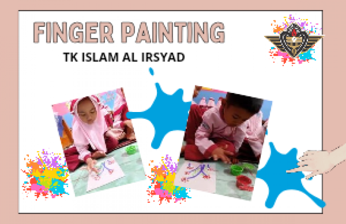 Finger painting untuk perkembangan motorik halus anak 