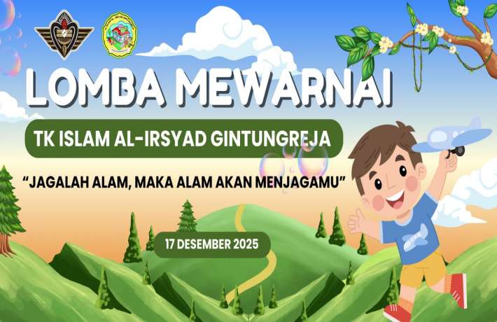 Lomba mewarnai tema menjaga alam