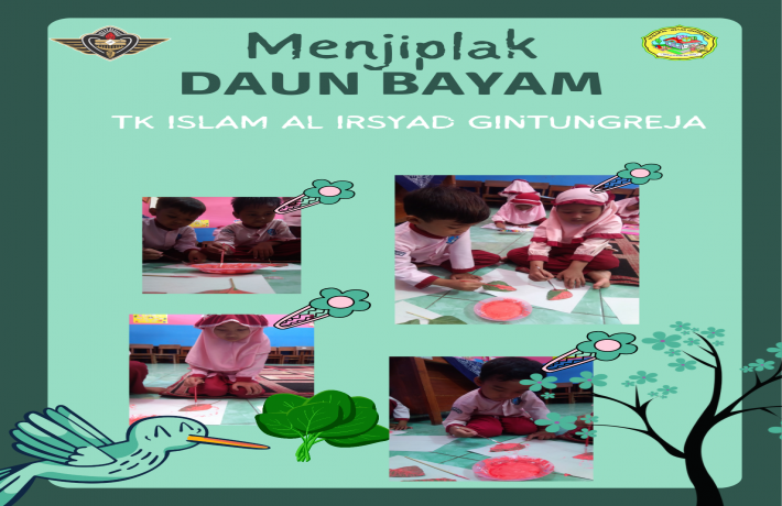 Menikmati Kreativitas dengan Bayam
