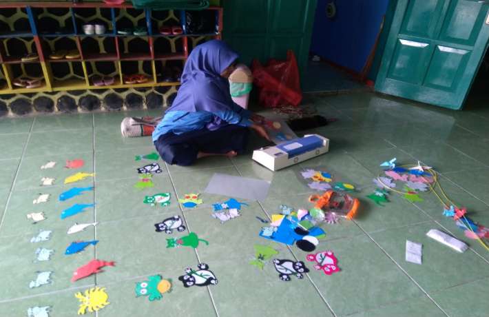 Dekorasi Kelas TK Islam Al Irsyad Gintungreja