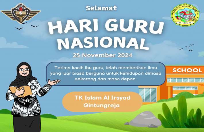 Selamat hari guru nasional 