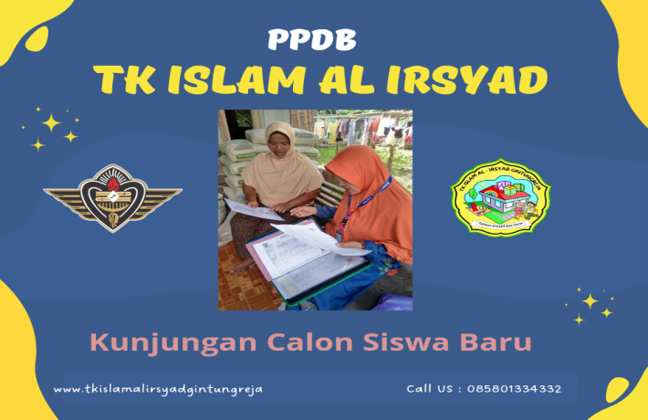 Jejak Kasih Guru dalam kunjungan Calon siswa baru