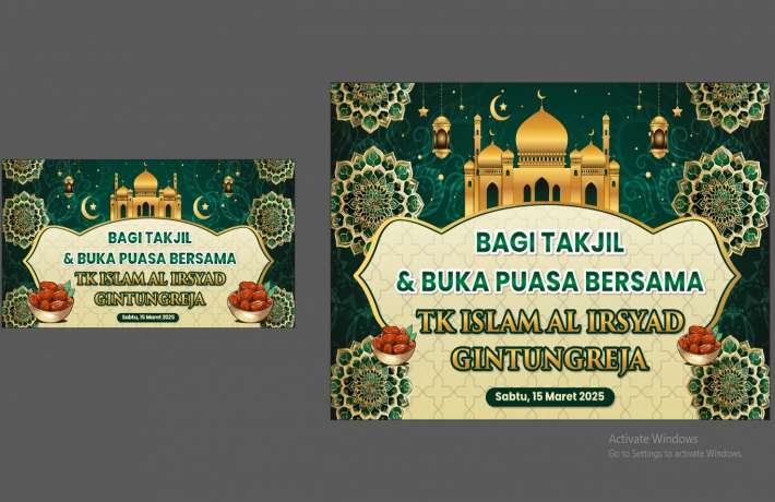 Rencana Kegiatan Bagi Takjil dan Buka Puasa Bersama 