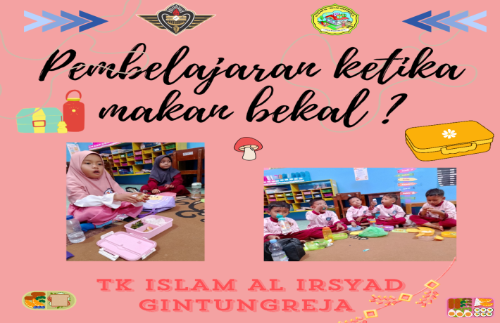 Pembelajaran ketika makan bekal