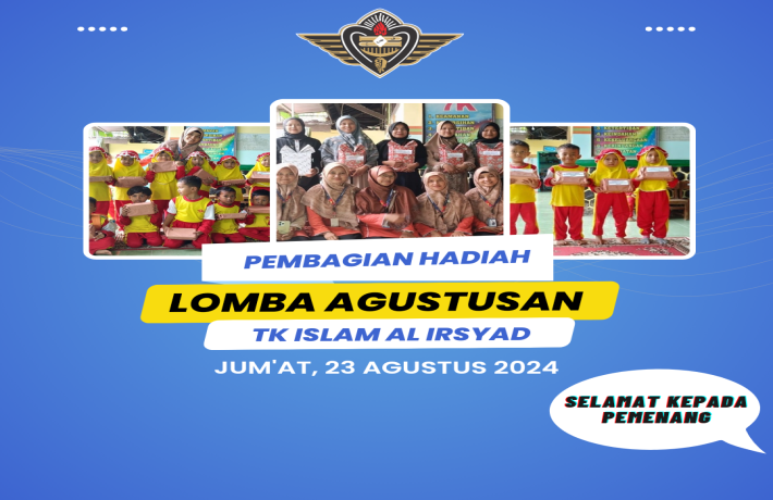 Moment Pembagian hadiah lomba Agustusan 