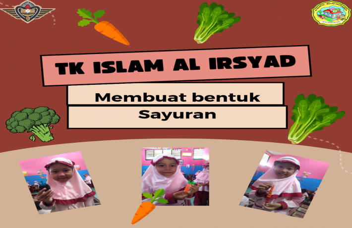 Kreativitas anak dalam kegiatan Membuat Bentuk Sayuran dari Plastisin