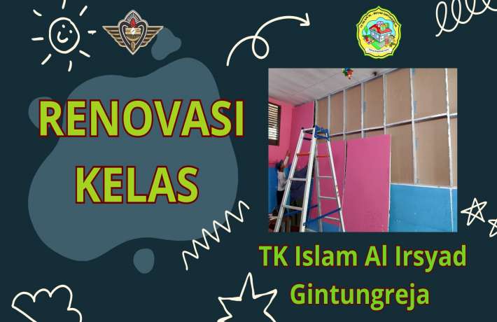 Renovasi kelas untuk lingkungan belajar yang lebih baik