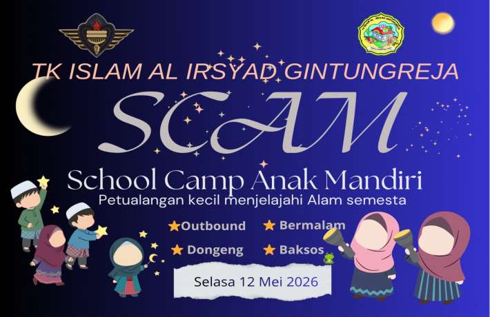 School Camp Anak Mandiri TK Islam Al Irsyad Gintungreja 
