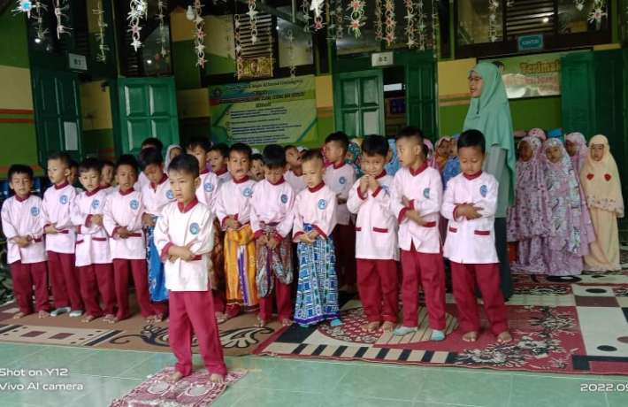 Pembiasaan Praktek Sholat Dhuha