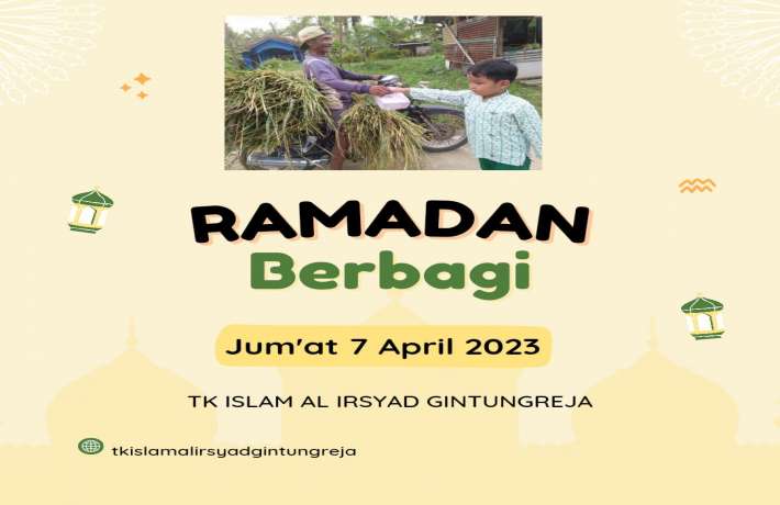 Ramadhan Berbagi TK Islam Al Irsyad Gintungreja