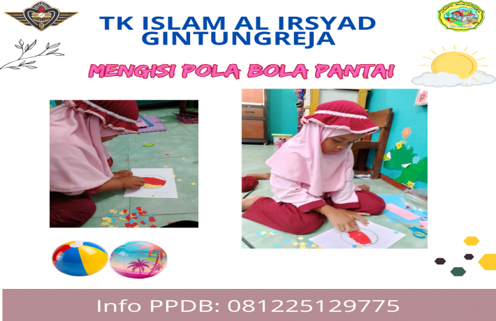 Mengisi pola melatih kesabaran dan ketelatenan Anak
