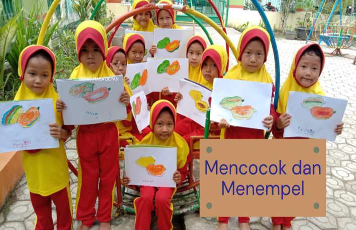 Aku Bisa Mencocok Gambar Pepaya