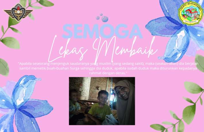 Menghangatkan jiwa dengan kehiatan menengok anak yang sakit